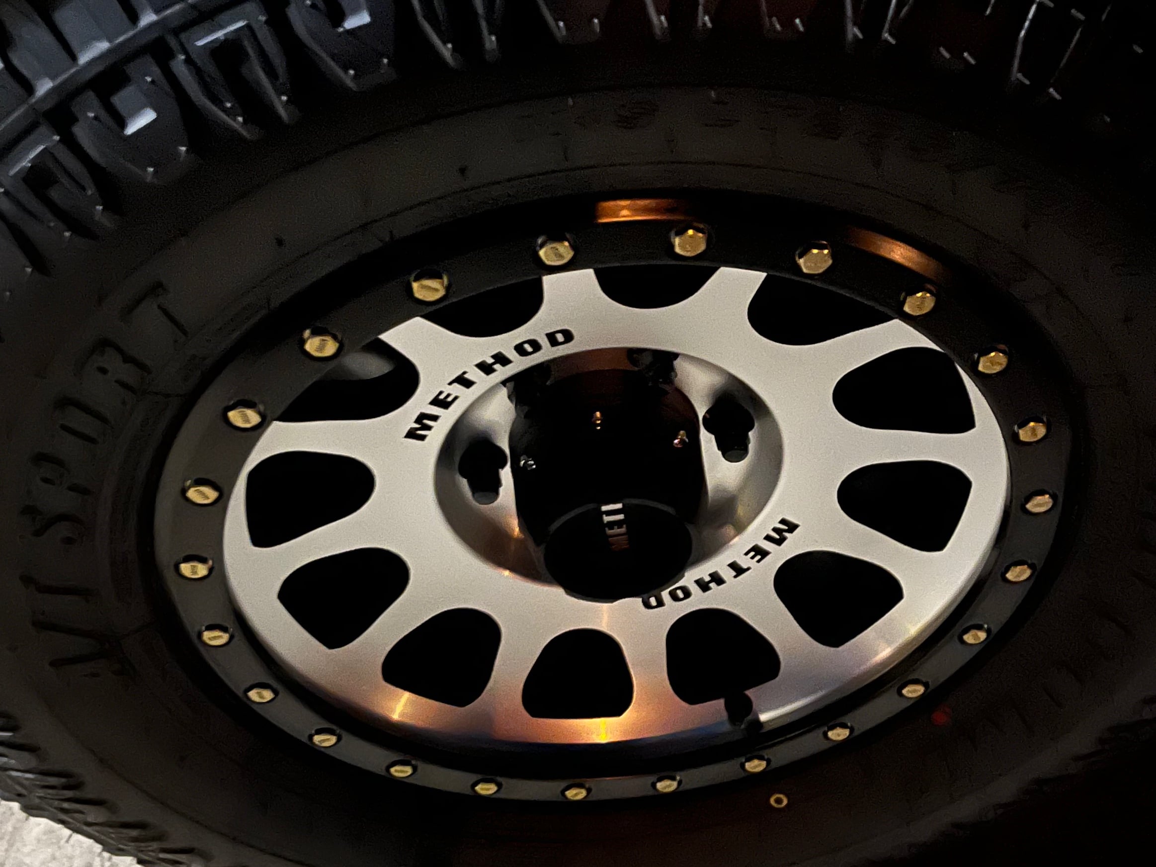Method Race Wheels Tacoma MR305 NV Matte Black Machined 6-Lug