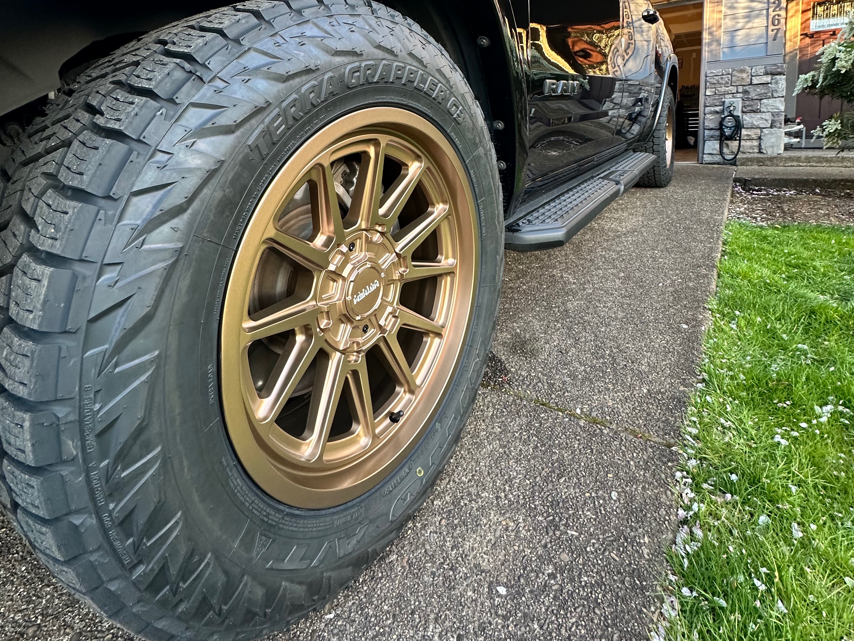 Mayhem Wheels Tundra Intrepid Matte Bronze 6-Lug Wheel; 20x9; 0mm