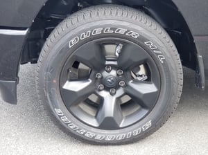 RAM 1500 Locks with Key for Black Acorn Lug Nuts; 14mm x 1.5 (12-26 RAM