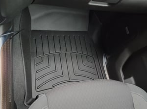 WeatherTech Custom FloorLiner Floor Mats – 1st & 2nd Row, High-Density TPO, 3-Piece Set