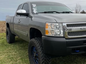 01-10 Chevy/GMC 2500HD 4WD 3-6 Lift Rear Skyjacker Black MAX