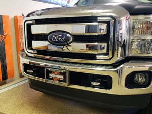 thumbnail image 2 of APS Chrome Billet Grille Insert For 2011-2016 Ford F-250 F-350 Super Duty Lower Bumper 2 of 4
