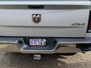 thumbnail interactive-video image 1 of MOSTPLUS Black Steel Rear Bumper With Corner Step For 2009-2018 Ram 1500 – No Sensors, Dual Exhaust Only 1 of 4