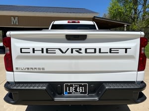 Chevrolet CHEVROLET Tailgate Lettering Decal In Silver (for Models Without Multi-Flex Tailgate) | 84425985 | Chevrolet - Foto 4