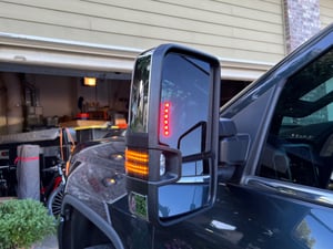 Morimoto Sierra 2500 XB Sequential LED Side Mirror Lights; Smoked