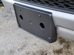 License Plate Holder Bracket 68274219AD – Black ABS Front Mount For 1500 DS (New Body) 2013-2019 - View #8