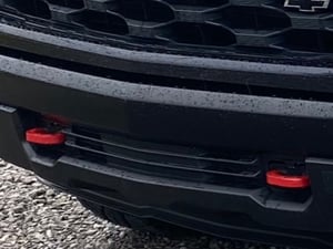 Rough Country Forged Tow Hooks – Red – Front Fit 2015-2022 Grand Cherokee WK2 – RS133