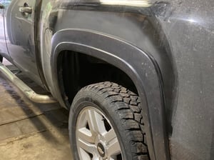 Upper Rear Wheel Arch - Driver Side Replacement Without Molding Holes