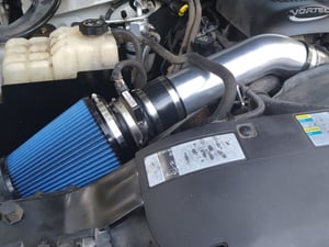 Cold Air Intake Kit For 99-06 GMT800 Truck/SUV - Aluminum Pipe, Blue Filter, Heat Shield - Speed Daddy
