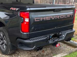 Primered Rear Bumper Face Bar For 2014 Chevy Silverado 1500 / Sierra W/ Park Assist