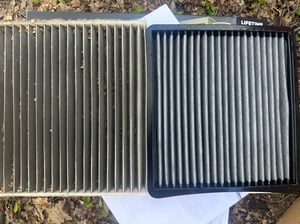 K&N VF2065 Cabin Air Filter For 2019 Dodge Ram 1500, 2500, 3500 – Washable & Reusable