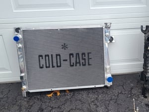 2 Row Aluminum Radiator For 2003-2008 2007 Dodge Ram 1500 2500 3500 SLT