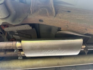 Borla ProXS Muffler; Center/Dual; 2.5 in. Center Inlet; 2.5 in. Dual Borla ProXS Muffler; Center/Dual; 2.5 in. Center Inlet; 2.5 in. Dual